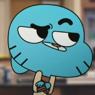 😏 emoji Gumball | Dyssal Telegram sticker 12 of 112