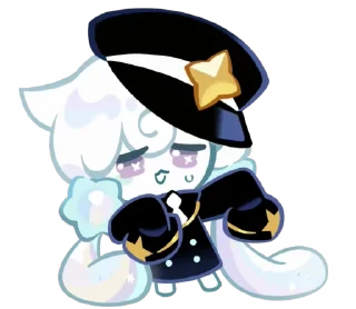 😰 emoji 💕✨Milky Way Cookie✨💕 Telegram sticker 6 of 47