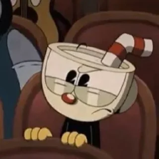🤨 emoji Cuphead by @mapleww Telegram sticker 24 of 41