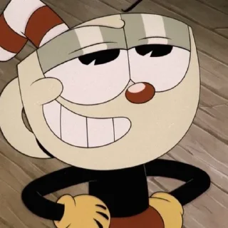 😏 emoji Cuphead by @mapleww Telegram sticker 10 of 41
