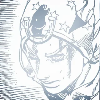 🌟 emoji Johnny Joestar @polochkalife Telegram sticker 13 of 60