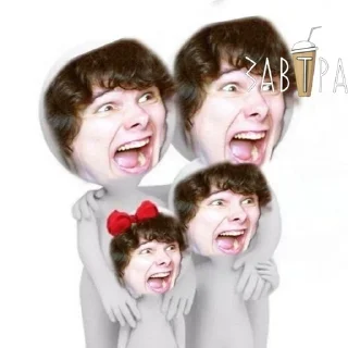 😺 emoji Открыли рот и молчат Telegram sticker 5 of 7