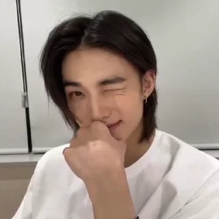 💋 emoji ⊹hyunjin by @helpftk Telegram sticker 15 of 48