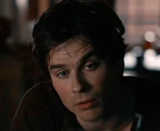 🤨 emoji Прекрасный мужчина, ведь он Деймон Telegram sticker 18 of 36