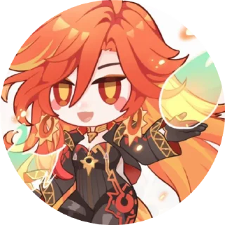 🌟 emoji mavuika ★٭ Telegram sticker 22 of 23