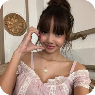 🫶 emoji Lisa @stickmiw Telegram sticker 1 of 45