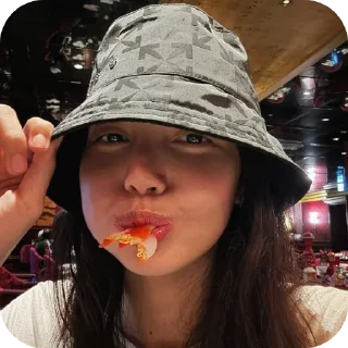 😋 emoji Lisa @stickmiw Telegram sticker 23 of 45