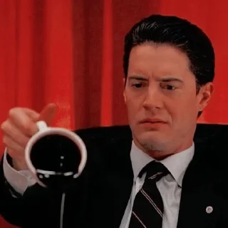 🌟 emoji Dale Cooper • @Earth928B Telegram sticker 24 of 50