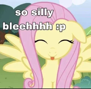 😋 emoji Ponyies Telegram sticker 10 of 15