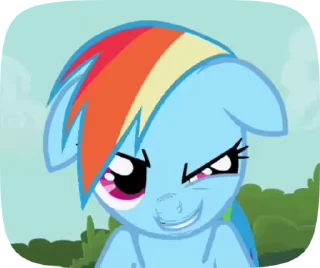 💥 emoji Млп или май литл пони @hhgg_1 Telegram sticker 17 of 36