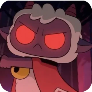 👑 emoji Cult of the lamb Telegram sticker 20 of 120