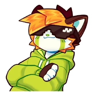 😎 emoji Рокки Плей Telegram sticker 23 of 120