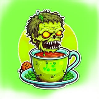 🥑 emoji HotTea Telegram sticker 14 of 16