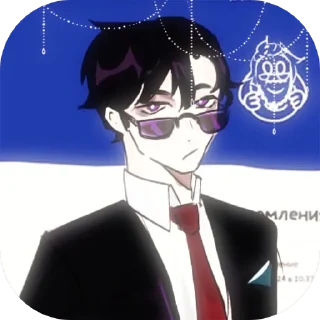 🕶 emoji 𝙊𝙥𝙩𝙞𝙢𝙞𝙨𝙩 @coffbi Telegram sticker 6 of 80