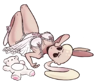 🐰 emoji @aascension Telegram sticker 13 of 46