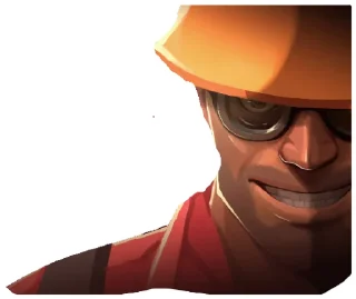 Sticker from Team fortress 2