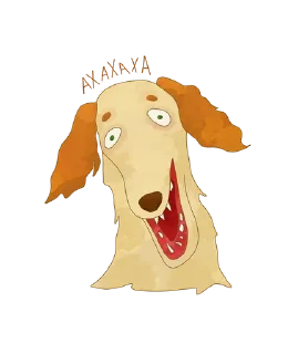 😂 emoji борзая Telegram sticker 8 of 10