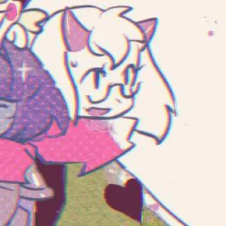 ⚪ emoji Ralsei-->@info_ush-->@Undertale_sweet_home Telegram sticker 24 of 85