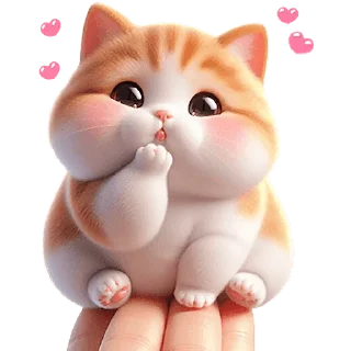 😘 emoji Микро-котики @Nyasticks Telegram sticker 12 of 42