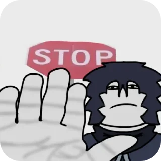 ⛔ emoji Ту Тiмушко @crow_voron Telegram sticker 6 of 11