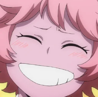 😁 emoji Мина Ашидо 🌸 Telegram sticker 20 of 45