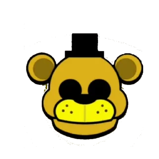 Sticker from Golden Freddy