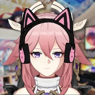 🌟 emoji ♡ яэ мико ♡ Telegram sticker 1 of 20