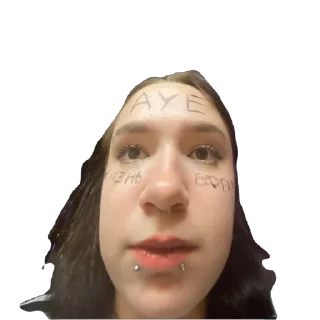 🫥 emoji полина злая Telegram sticker 15 of 18