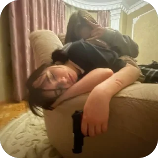 🫥 emoji полина злая Telegram sticker 14 of 18