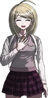 😄 emoji Kaede Akamatsu Telegram sticker 7 of 50