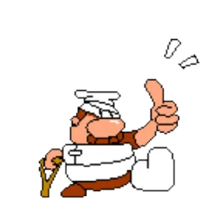 😒 emoji Gustavo x Brick @pizzza_tower Telegram sticker 12 of 40