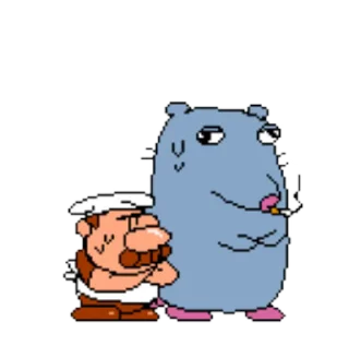 😏 emoji Gustavo x Brick @pizzza_tower Telegram sticker 8 of 40
