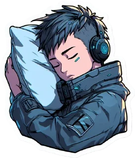 😪 emoji Cyberpack_by_Kakтuc Telegram sticker 21 of 30