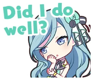 ❄️ emoji Shizuku Hinomori | @muumaru Telegram sticker 6 of 120
