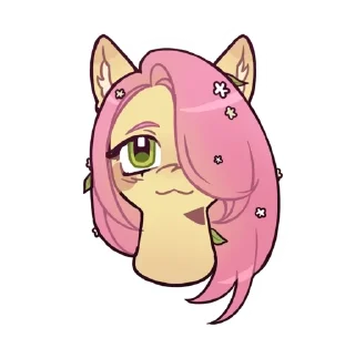 🙂 emoji silly ponies by @miaumt Telegram sticker 11 of 14