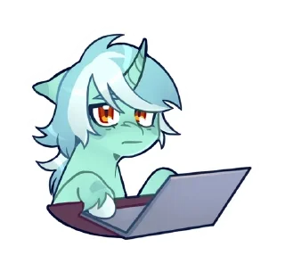 🥱 emoji silly ponies by @miaumt Telegram sticker 14 of 14