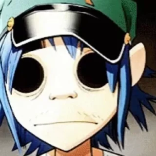 Sticker from Gorillaz @this_is_sticker_party