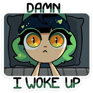 😐 emoji Кислая Кошечка Telegram sticker 14 of 120