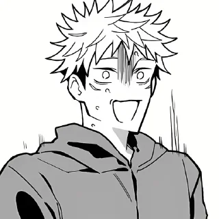 😱 emoji Юдзи Итадори|JJK. От Фурдо😘 Telegram sticker 5 of 120
