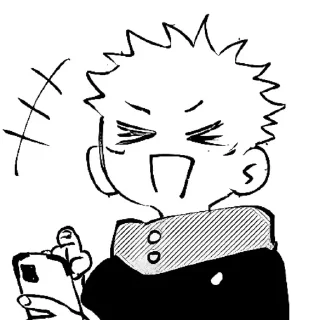 🤣 emoji Юдзи Итадори|JJK. От Фурдо😘 Telegram sticker 10 of 120