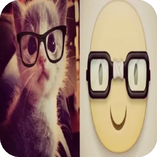 🫥 emoji котеки сабачке Telegram sticker 8 of 70