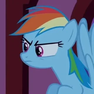 😠 emoji mlp Telegram sticker 20 of 88