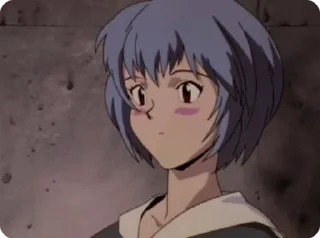 😳 emoji ♡Ayanami Rei♡ Telegram sticker 13 of 43