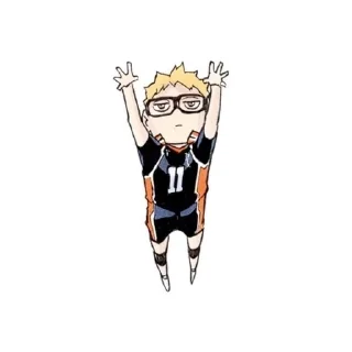 🫥 emoji тсукишима Telegram sticker 9 of 12