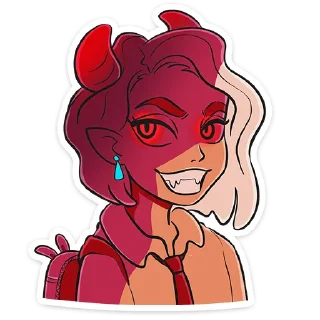 😈 emoji Лера (@TgSticker) Telegram sticker 5 of 48