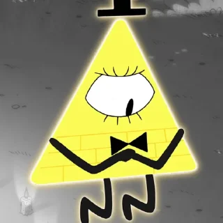 🤔 emoji Bill Cipher @X4DCC72 Telegram sticker 13 of 25