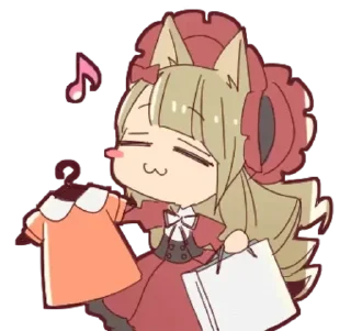 🛍️ emoji ꒰ა ケモミミ; @H1mii1i ::໒꒱ Telegram sticker 20 of 50