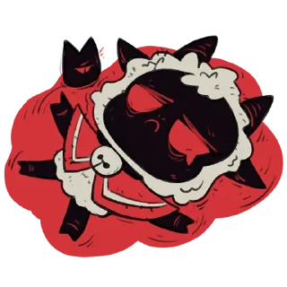 😥 emoji Cult of the Lamb Telegram sticker 9 of 30