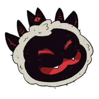 😜 emoji Cult of the Lamb Telegram sticker 24 of 30