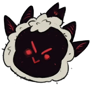😊 emoji Cult of the Lamb Telegram sticker 15 of 30